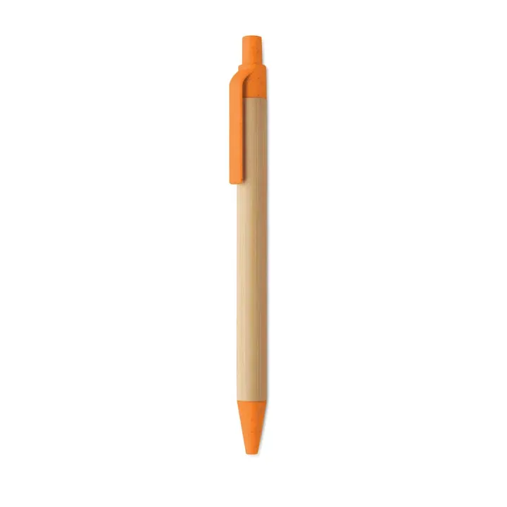 Push button ball pen in bamboo - MO2635 (MOCN#10)